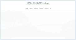 Desktop Screenshot of halibeckman.com